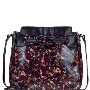 Scarlet Bloom Antilly Leather Sling Bag